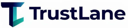 TrustLane logo on a white background